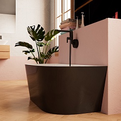 Frank Акриловая ванна 170x80 F6163 black/white – фотография-5